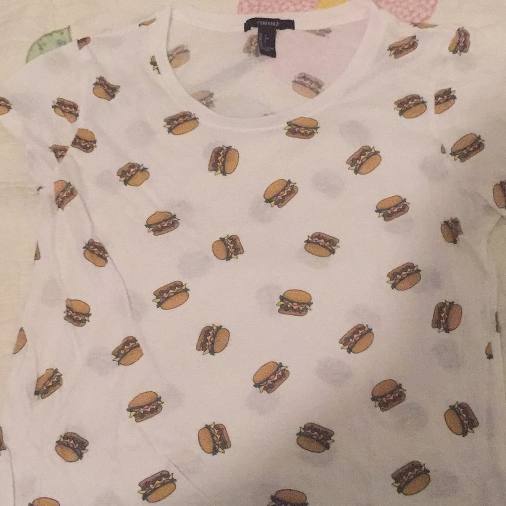 Forever 21 Burger t shirt